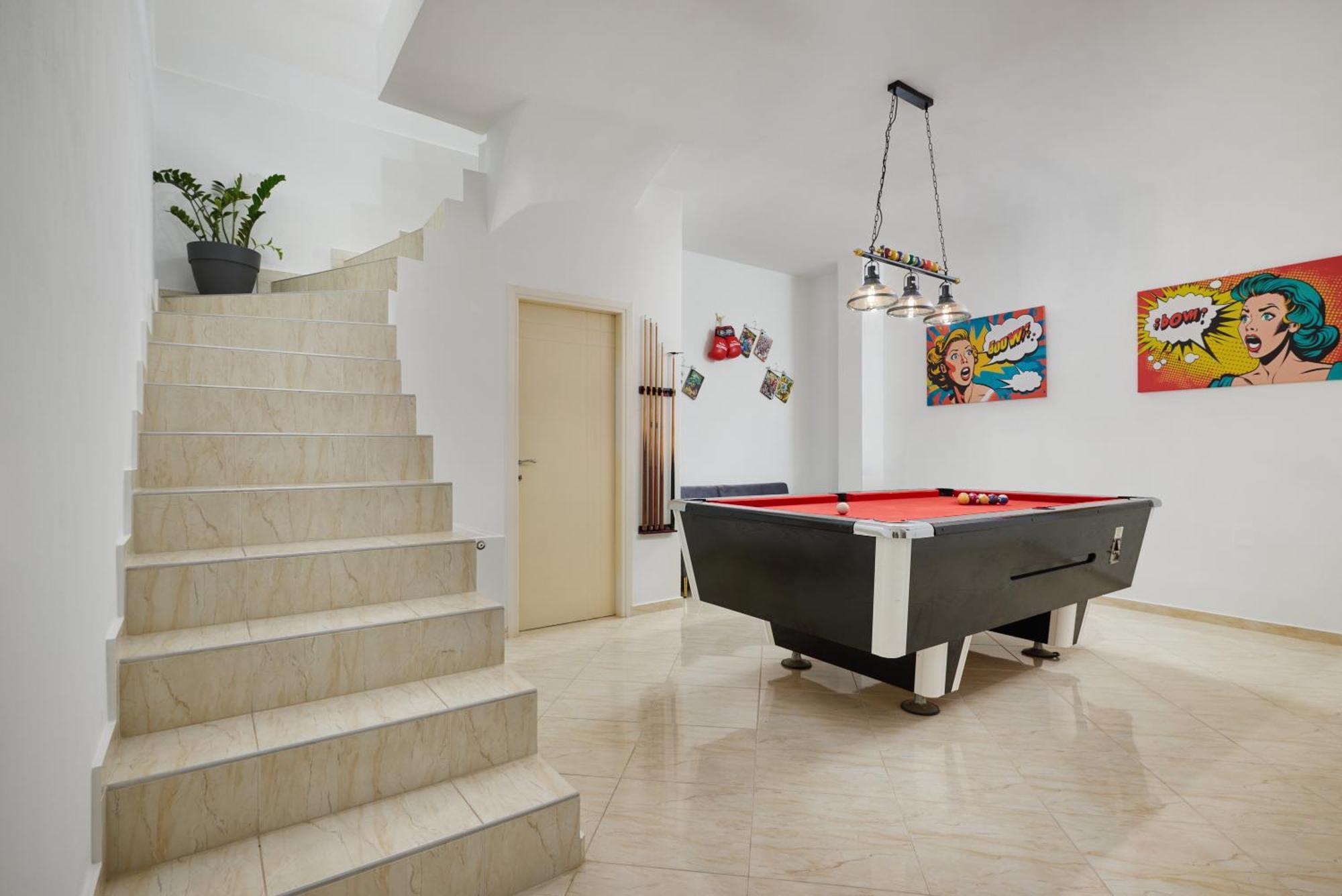 Estia Project, Leisure - Billiards - Jacuzzi Goúrnes