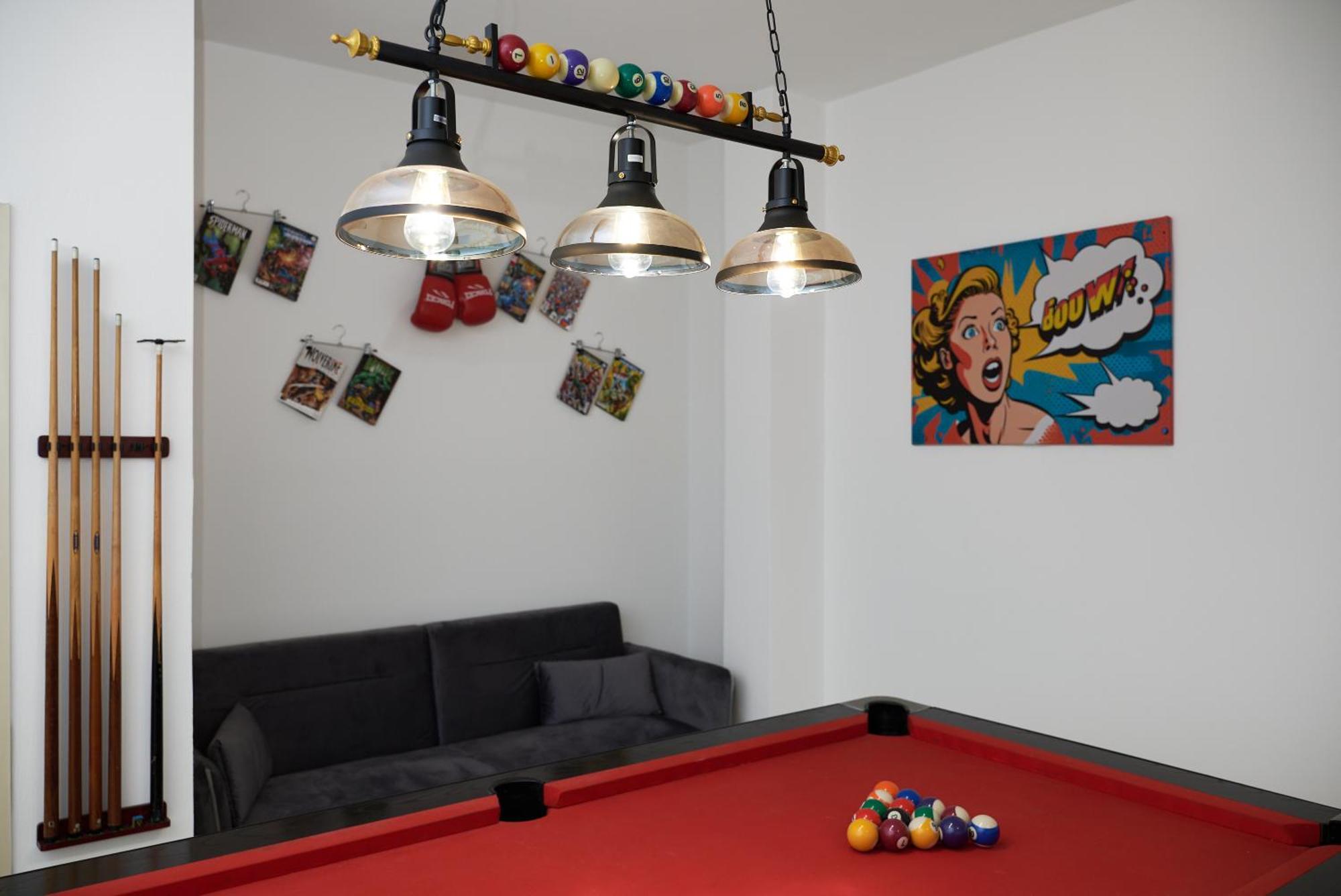 Estia Project, Leisure - Billiards - Jacuzzi Villa Gournes Gouvon